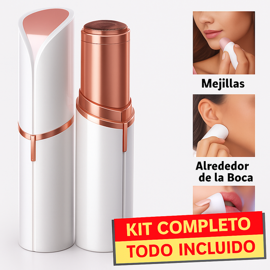 Depilador Facial sin Dolor RosaSuave™