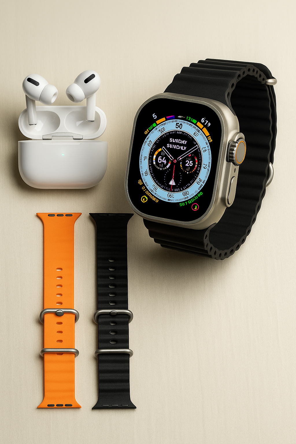Smartwatch Ultra Pro + 2 correas + Auriculares ProAir Gratis